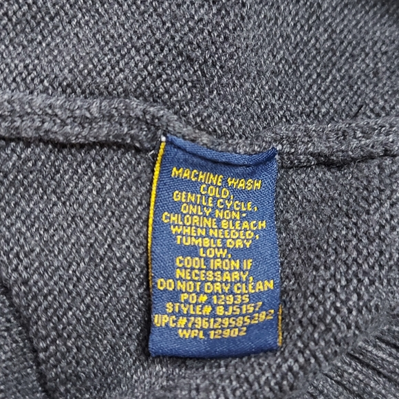 U.S Polo Assn. Vintage Knit 1/4 Zip Turtleneck - Picture 8 of 15